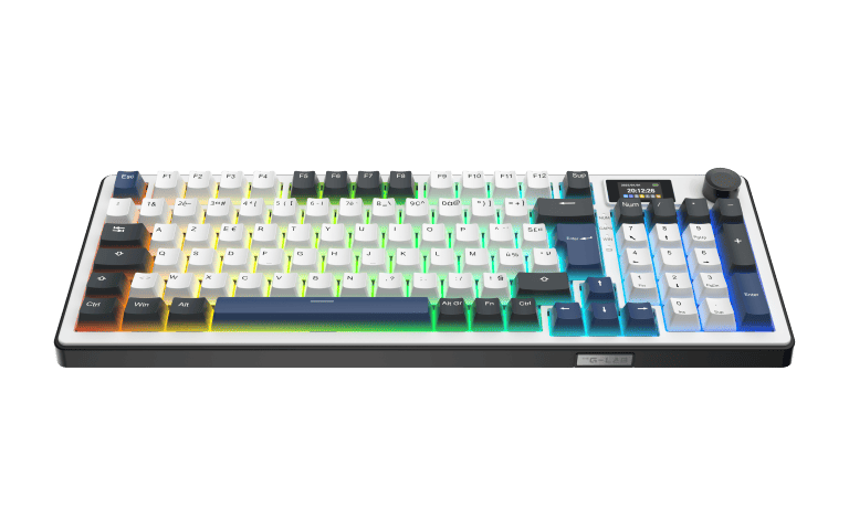 The G-LAB Keyz Elite 450 RGB écran LCD + Kult Elite M100# - Pack Clavier/Souris - 1