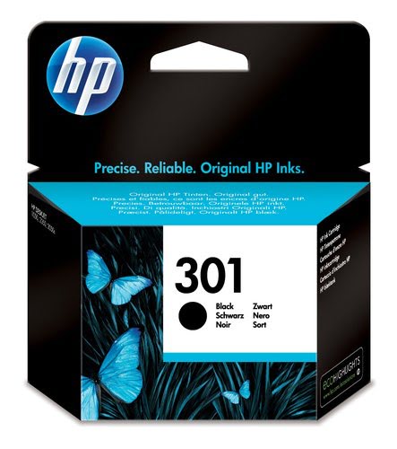 HP Cartouche Noire 301 - CH561EE