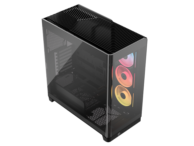Corsair Frame 4500X LX-R RGB Link Noir Noir - Boîtier PC Corsair - 7