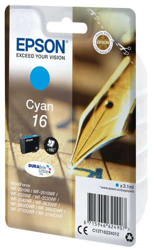 Epson - Cyan - C13T16224012 - Achat / Vente Consommable imprimante sur grosbill.com - 1