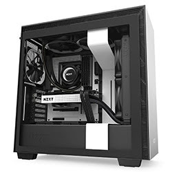 NZXT H710 Noir/Blanc - MT/Sans Alim/E-ATX
