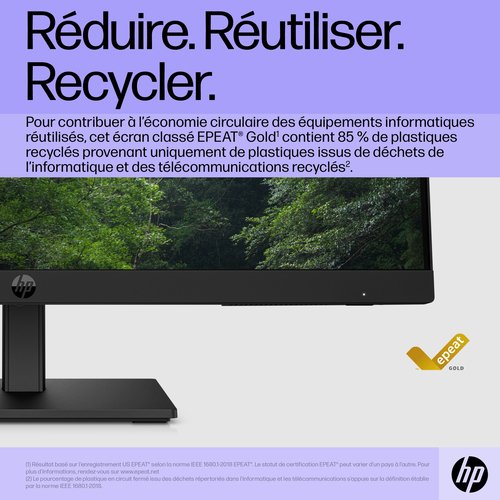 HP P22h G5 FHD Monitor - Achat / Vente sur grosbill.com - 13