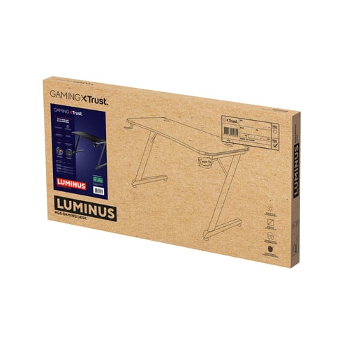 Trust GXT 709 LUMINUS - RGB/Noir (25184) - Achat / Vente Bureau sur grosbill.com - 7