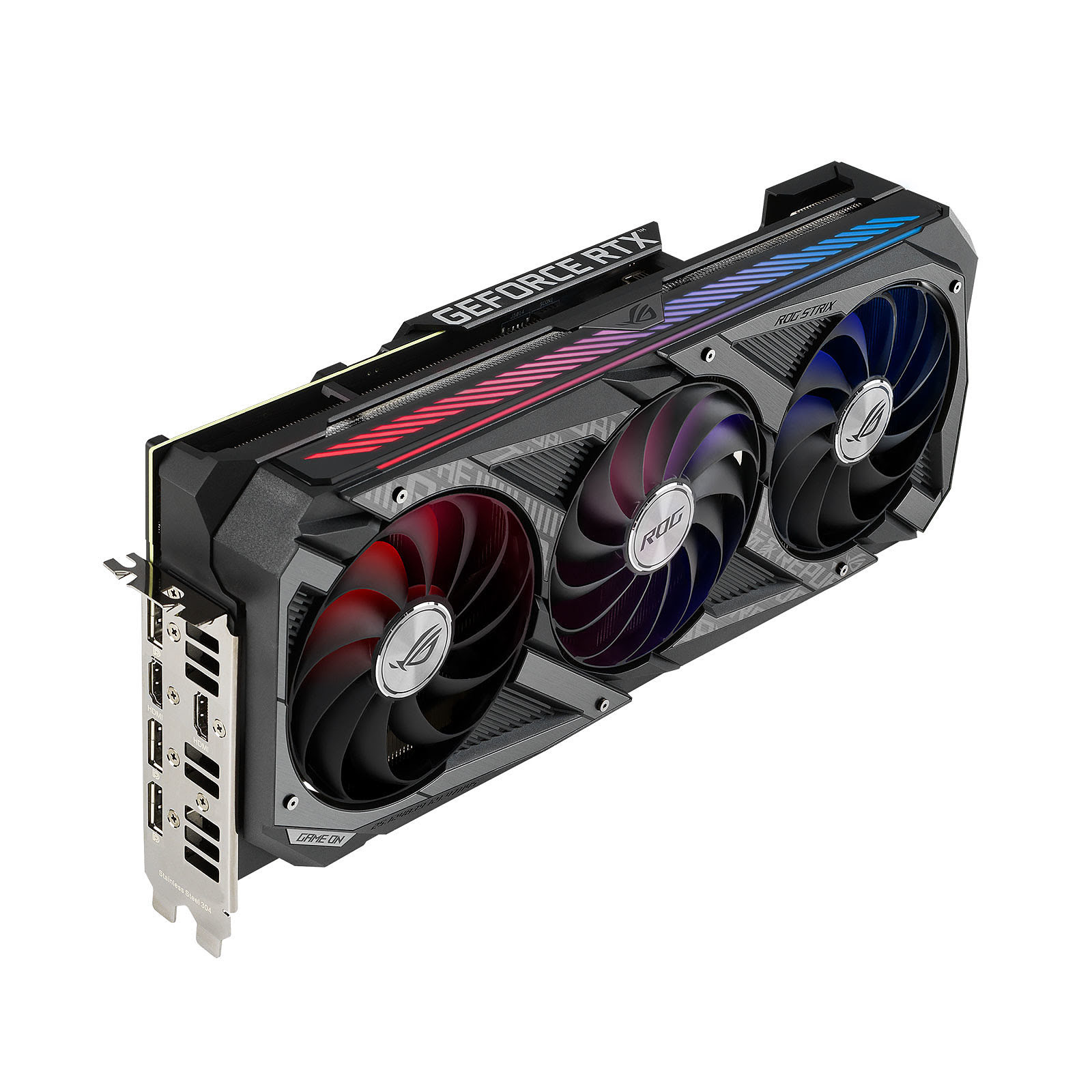 Asus ROG-STRIX-RTX3060TI-O8G-V2-GAMING  - Carte graphique Asus - 4