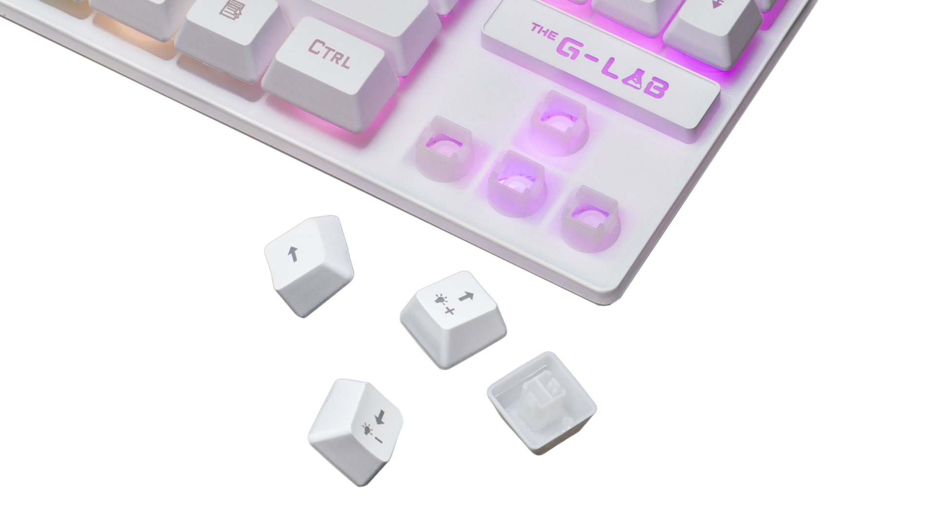 The G-LAB Keyz Caesiumt - Clavier PC The G-LAB - grosbill.com - 4