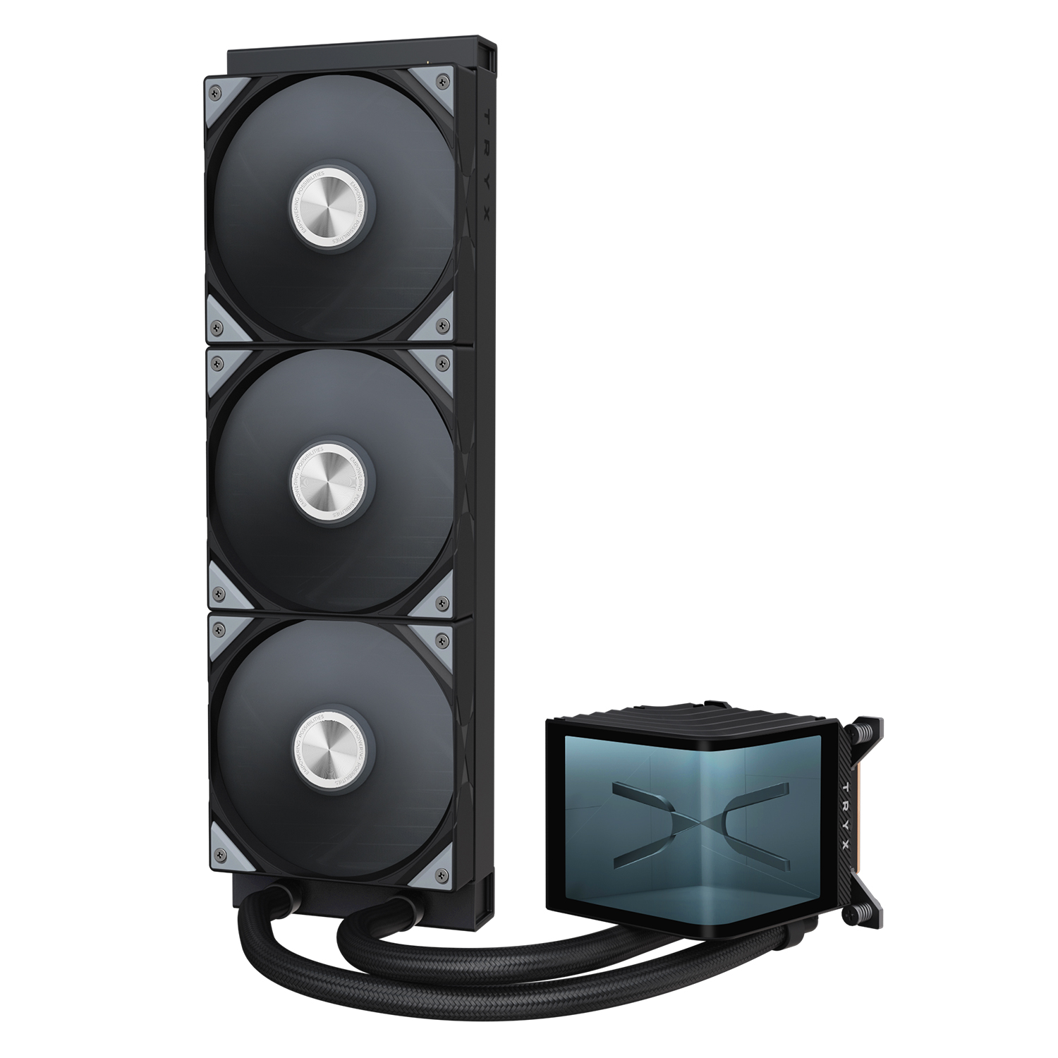 TRYX Panorama 360 AiO - 360mm - Noir - Watercooling TRYX - 1