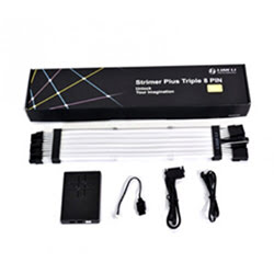 Lian-Li Nappe Alimentation CG RGB - Strimer plus 3x8 pins