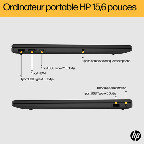 HP B23A7EA#ABF - PC portable HP - grosbill.com - 3
