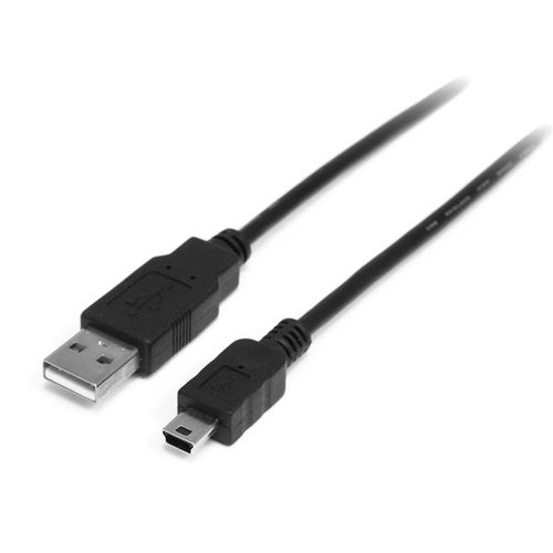 Grosbill Connectique PC StarTech 0.5m Mini USB 2.0 Cable - A to Mini B