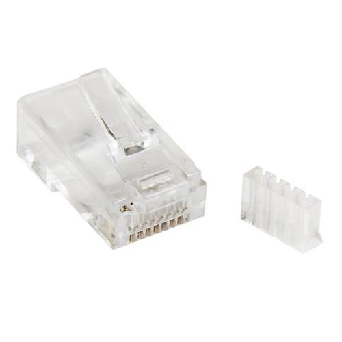 StarTech Solid Wire Cat 6 Modular Plug - 50 Pack