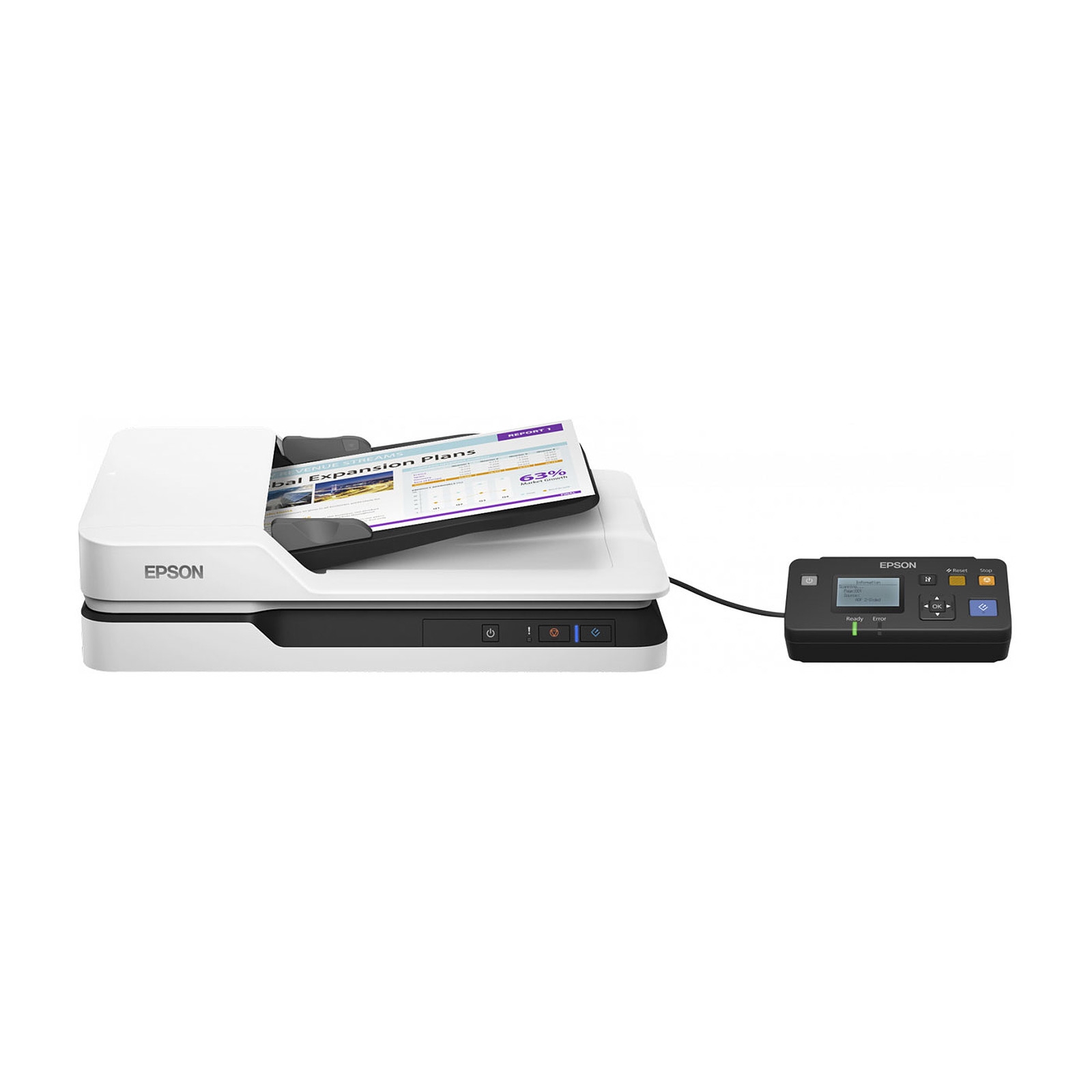 Epson WorkForce DS-1630 - Scanner Epson - grosbill.com - 1