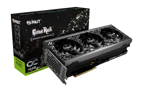 image produit Palit GEFORCE RTX 4080 16GB GameRock OC  Grosbill