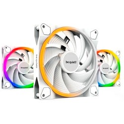 Grosbill Ventilateur boîtier Be Quiet! Light Wings 140mm PWM ARGB Kit x3 Blanc - BL102