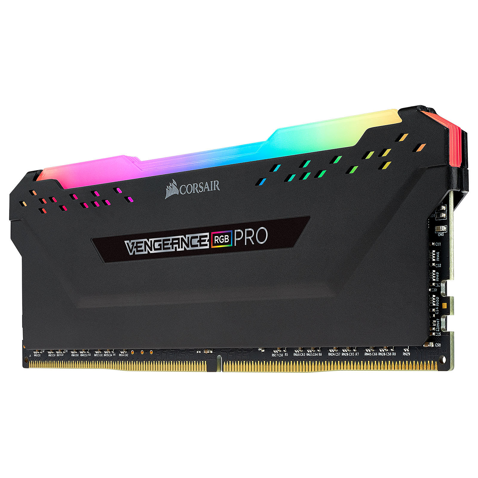 Corsair VENGEANCE RGB PRO 16 Go DDR4 3200MHz C16 CMW16GX4M1Z3200C16 - Mémoire PC Corsair sur grosbill.com - 2