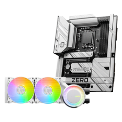 Kit Upgrade PC MSI Z790 PROJECT ZERO + MAG CORELIQUID E240 WHITE Grosbill