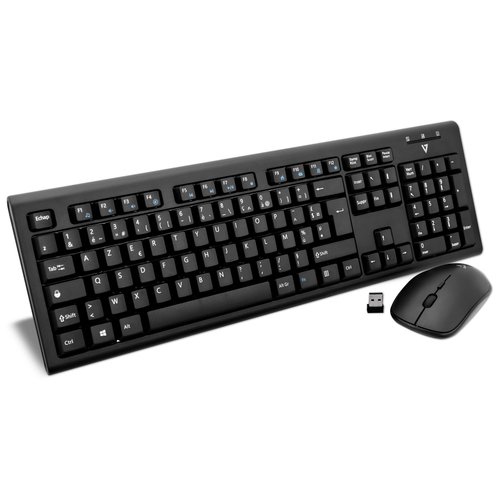 V7 CKW200FR - Pack Clavier/Souris - grosbill.com - 0