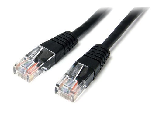 15m Cat5e Black Molded Cat5e Patch Cable - Achat / Vente sur grosbill.com - 0