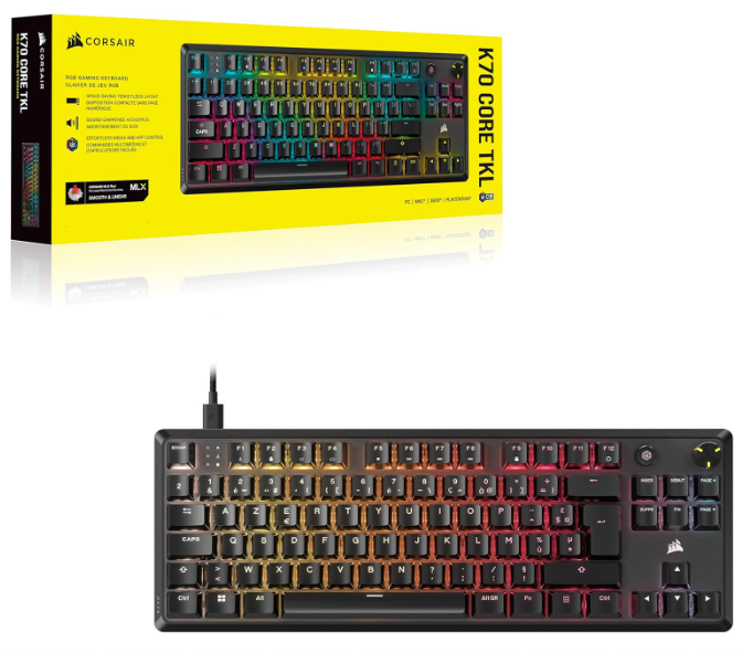 Corsair K70 Core TKL - Clavier PC Corsair - grosbill.com - 3
