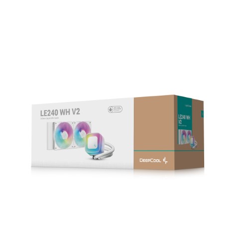 Deepcool LE240 V2 - Blanc - 240mm - Watercooling Deepcool - 5