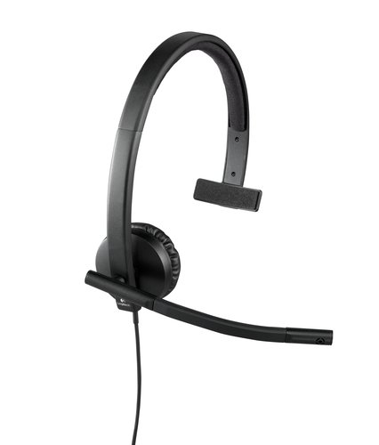 Logitech H570e Mono Mono Noir - Micro-casque - grosbill.com - 1