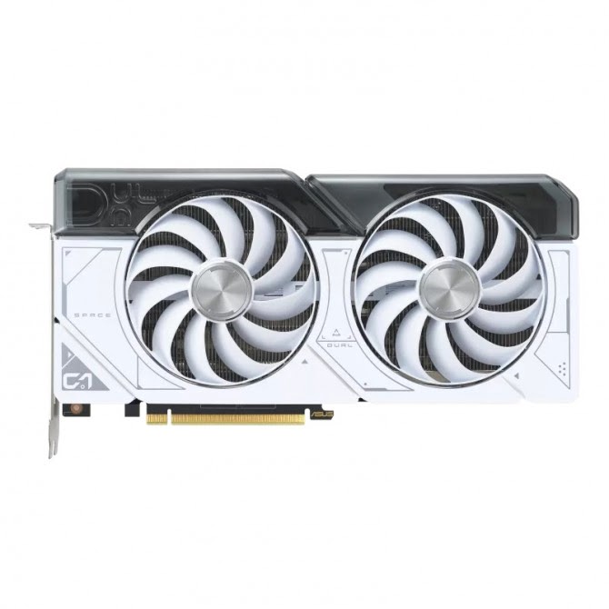 Asus DUAL-RTX4070-O12G-WHITE  - Carte graphique Asus - grosbill.com - 2