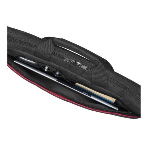Sacoche 15.6" - Noir/Rouge# WE - Sac et sacoche - grosbill.com - 1