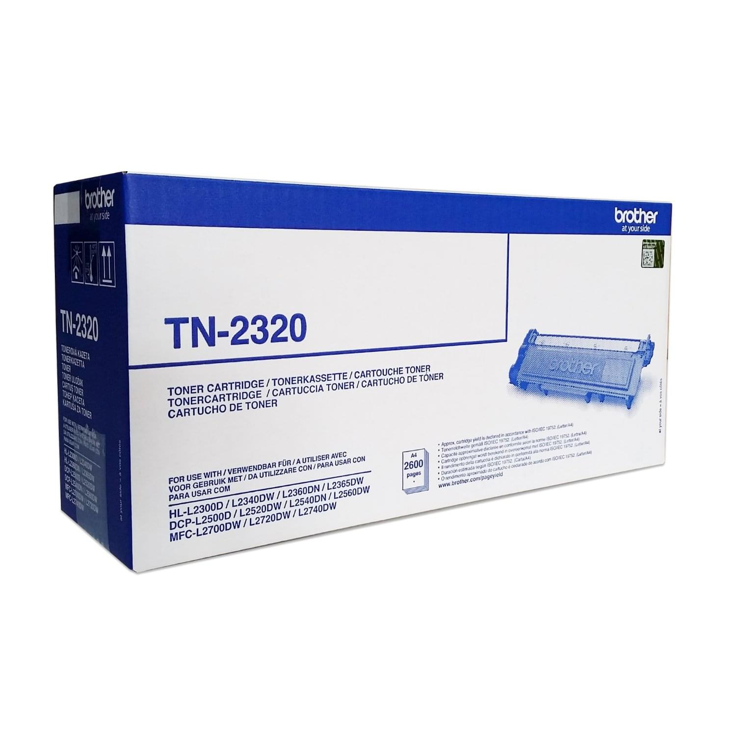 Toner TN-2320-Seconde Vie-Très Bon Etat pour imprimante Laser Brother - 0