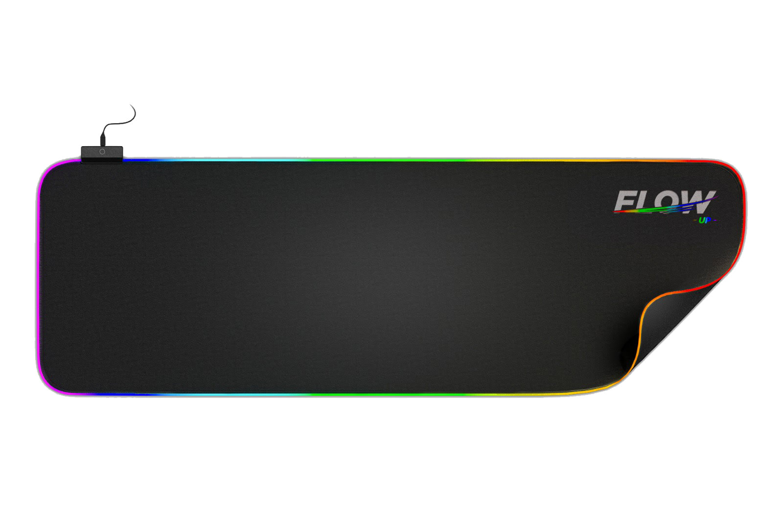 FlowUP SPACE - XXL RGB 900x400mm - Tapis de souris FlowUP - 1