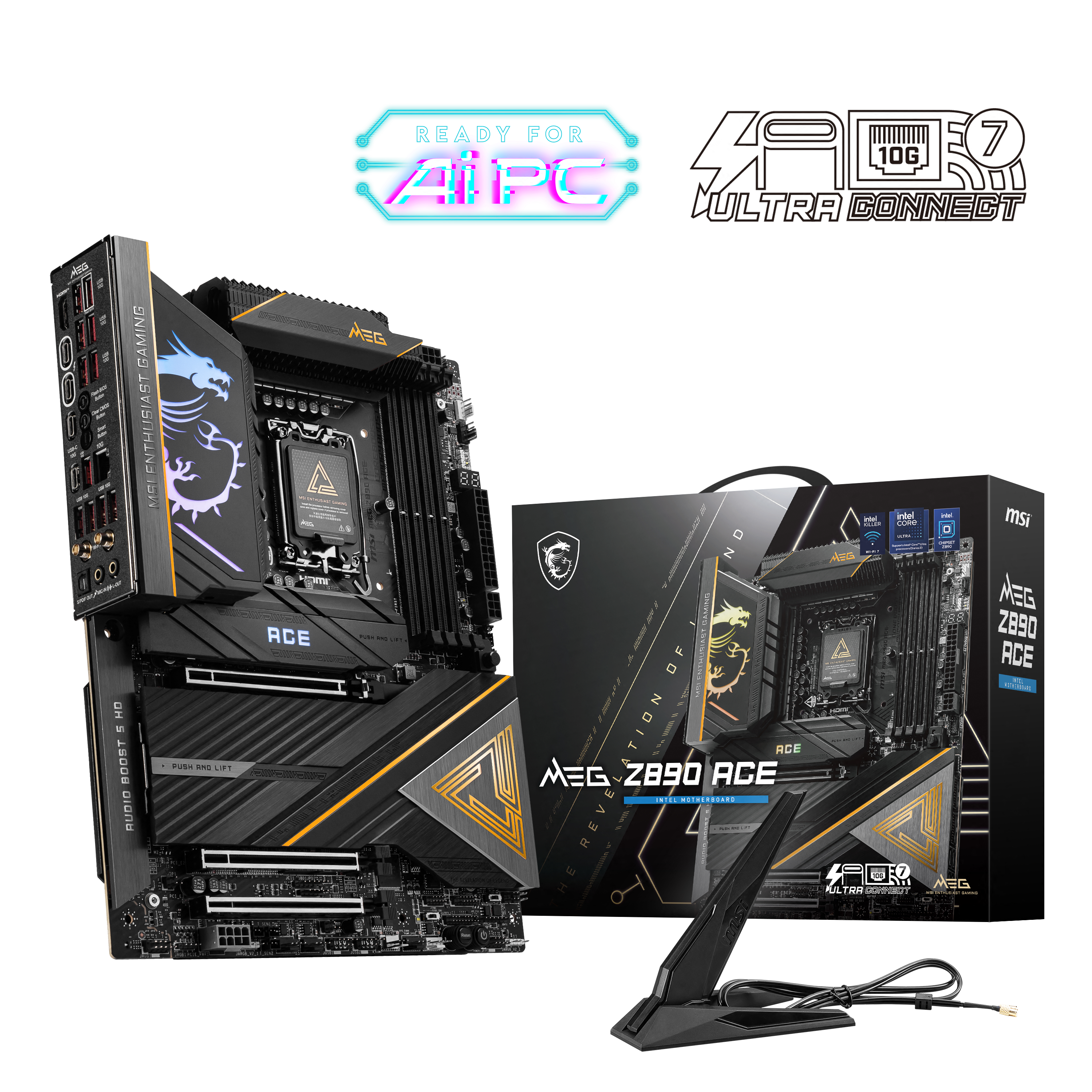 MSI MEG Z890 ACE ATX  - Carte mère MSI - grosbill.com - 12