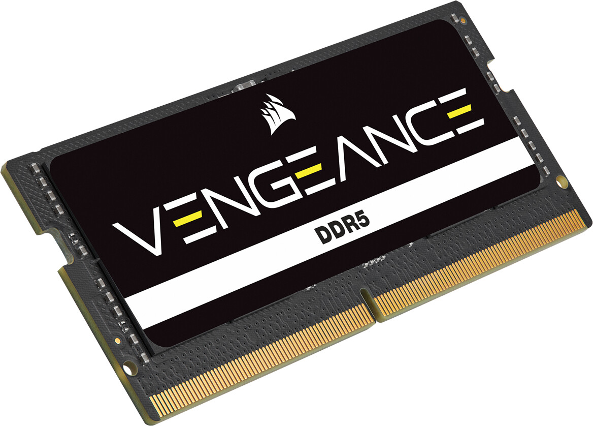 Corsair CMSX32GX5M2A4800C40 (2x16Go DDR5 4800 PC38400) - Mémoire PC portable - 1