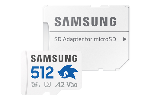 Samsung Sonic PRO Plus - Micro SDXC 512Go V30 - Carte mémoire - 2
