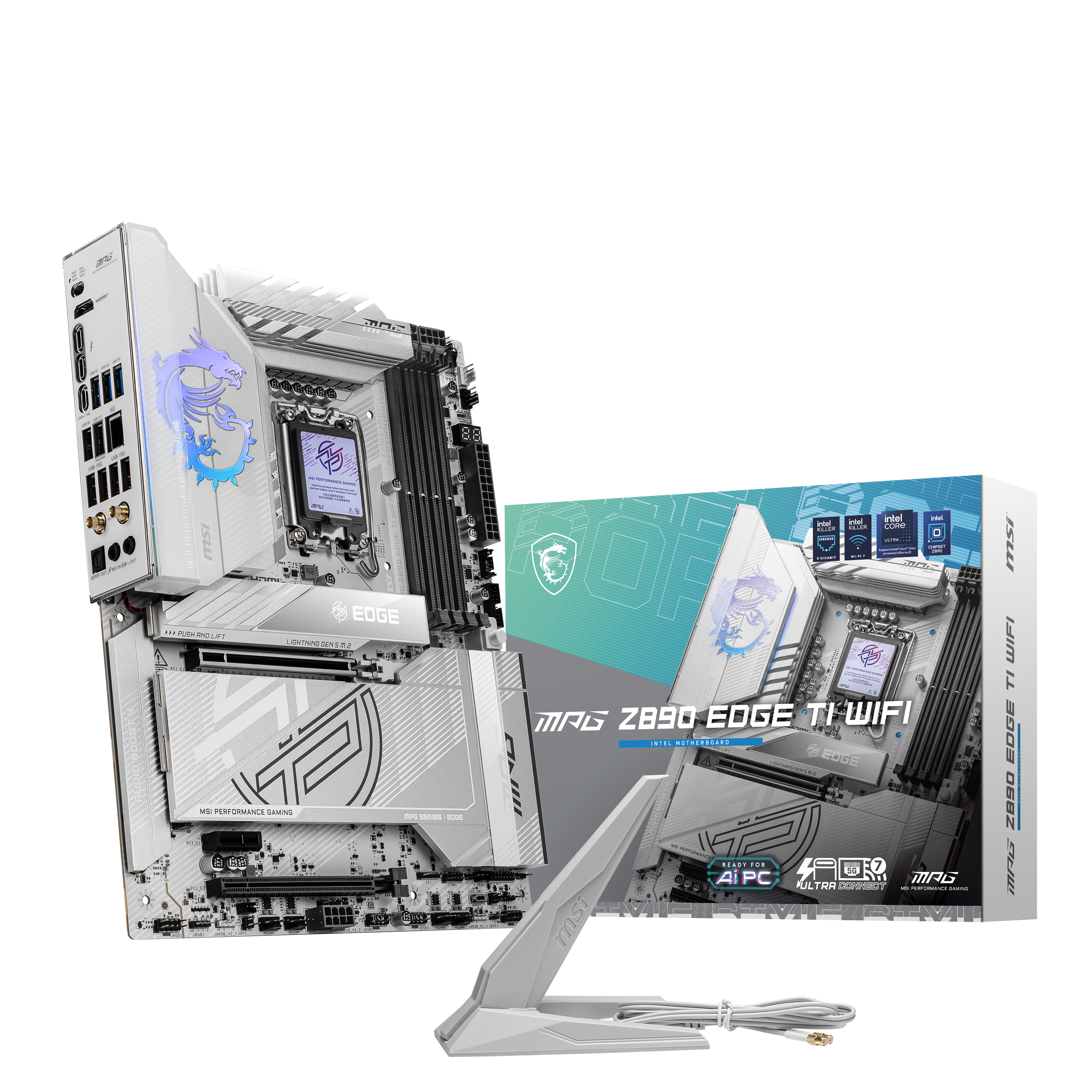MSI MPG Z890 EDGE TI WIFI ATX  - Carte mère MSI - grosbill.com - 0