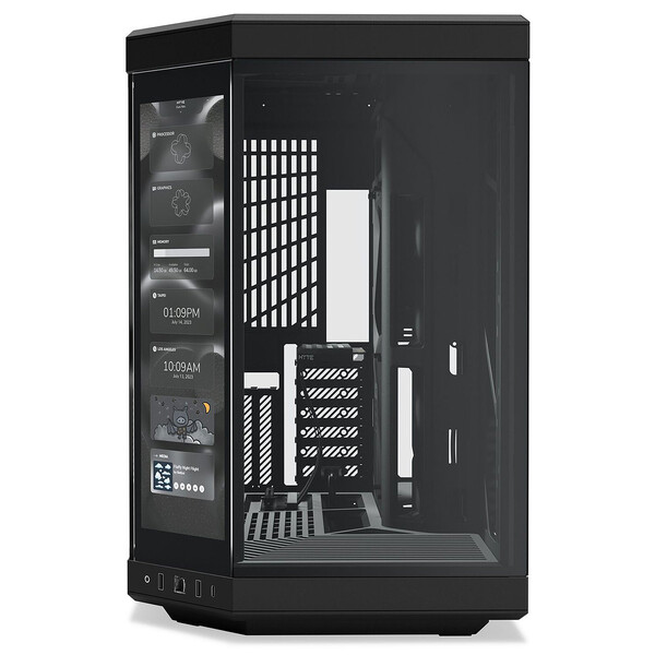 Hyte MT/Sans Alim/E-ATX Noir - Boîtier PC Hyte - grosbill.com - 1