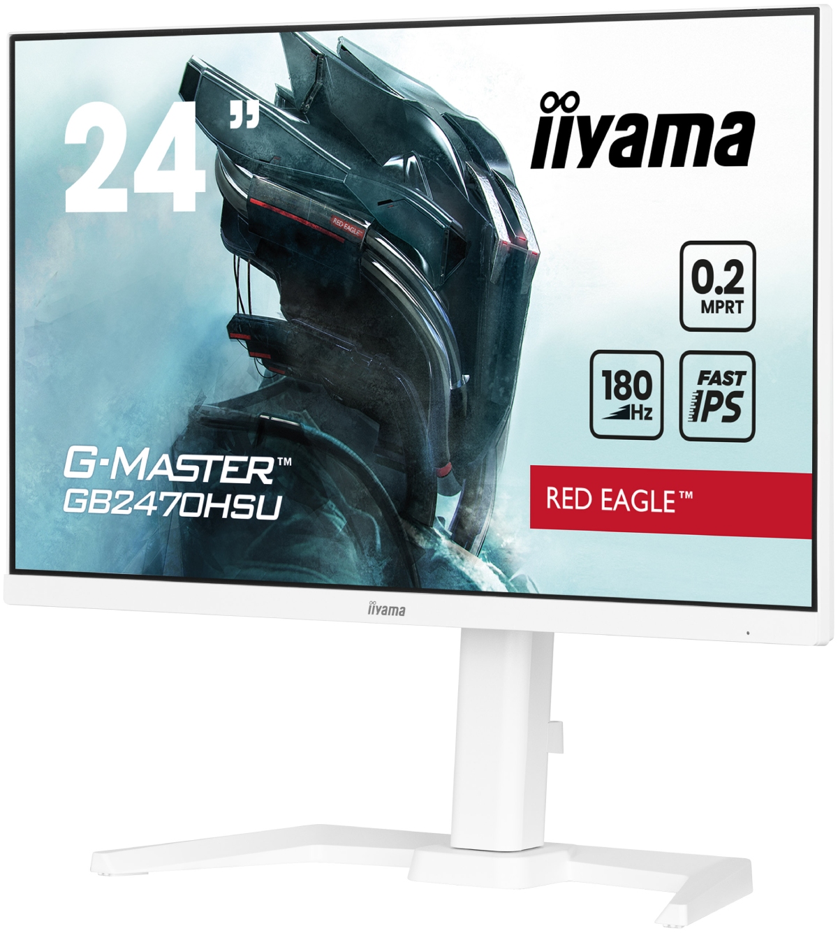 Iiyama 24 pouces  GB2470HSU-W6 - Ecran PC Iiyama - grosbill.com - 1