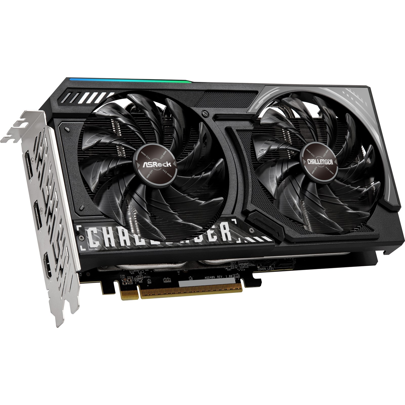 ASRock Radeon RX 9060 XT Challenger 8GB OC - Carte graphique - 6