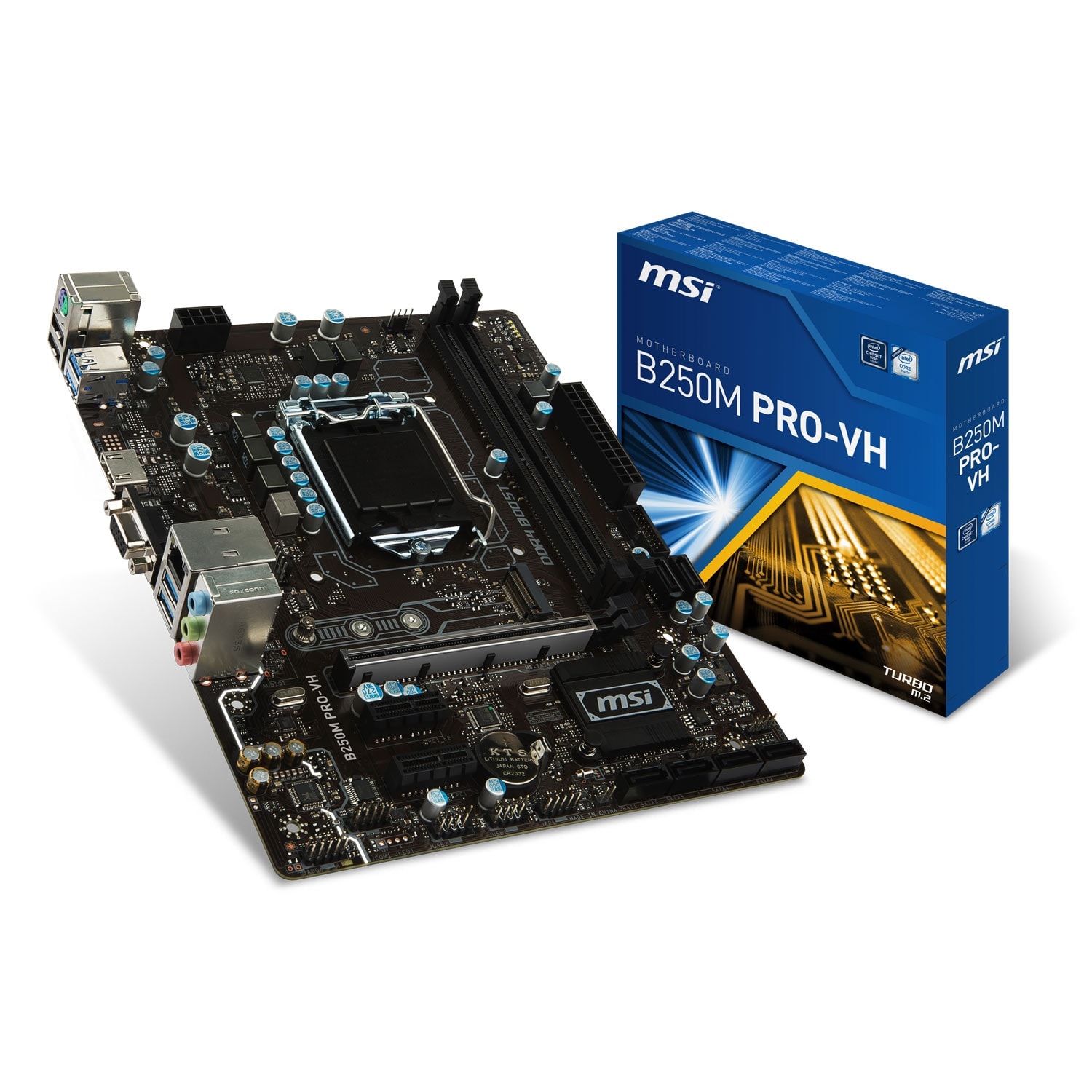 MSI B250M PRO-VH Micro-ATX  - Carte mère MSI - grosbill.com - 0
