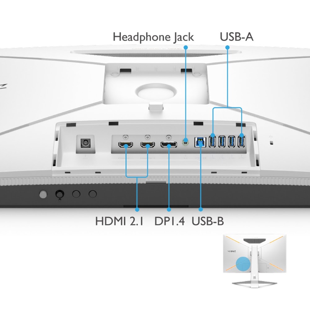 BenQ 27"  9H.LKTLA.TBE - Ecran PC BenQ - grosbill.com - 6