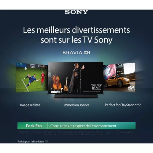 Sony XR65A80LAEP SONY - XR-65A80L - TV Sony - grosbill.com - 10