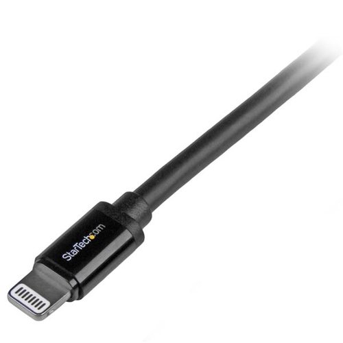 2m Black 8-pin Lightning to USB Cable - Achat / Vente sur grosbill.com - 1