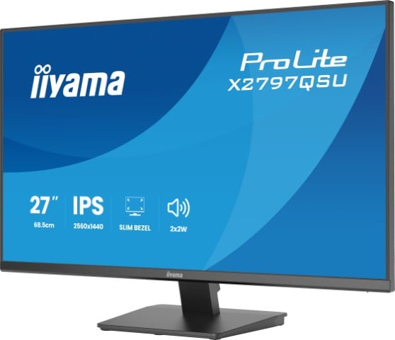 Iiyama 27 pouces  X2797QSU-B1 - Ecran PC Iiyama - grosbill.com - 2