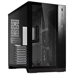 image produit Lian-Li PC-O11 Dynamic Midi Tower Tempered Glass - Black  Grosbill