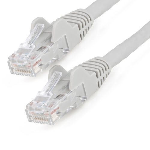 StarTech 2m LSZH CAT6 Ethernet Cable 10GbE Grey