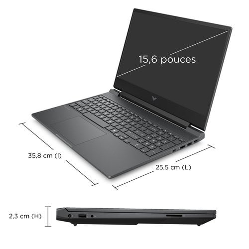 HP 15 FB3038NF/R77-7445HS/16GB/512GB/W11 - Achat / Vente sur grosbill.com - 6