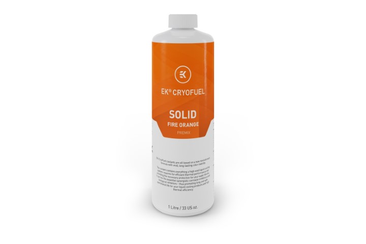 EK Water Blocks EK-CryoFuel Solid Fire Orange (Premix 1000mL) (3831109880326) - Achat / Vente Accessoires watercooling sur grosbill.com - 0