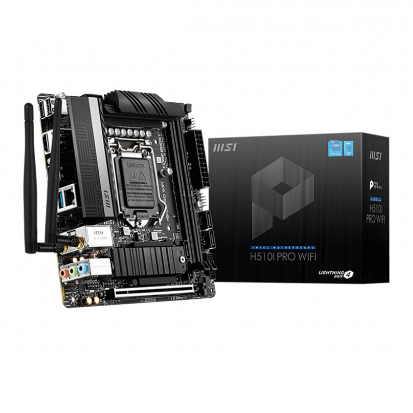 MSI H510I PRO WIFI Mini-ITX  - Carte mère MSI - grosbill.com - 0