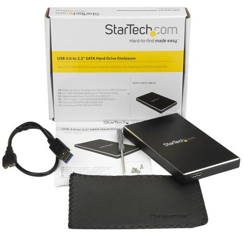 StarTech USB3.0 pour DD SATA 2.5" - SAT2510BU32 - Boîtier externe - 3