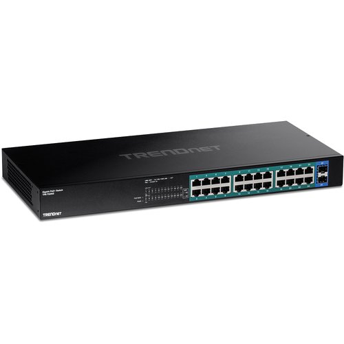 TrendNet TPE-TG262 - 24 (ports)/10/100/1000/Avec POE/Empilable/Non manageable