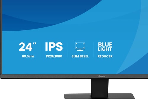 Iiyama 24 pouces  X2491H-B1 - Ecran PC Iiyama - grosbill.com - 5