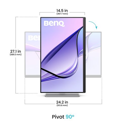 BenQ 27 pouces  9H.LMWLB.QBE - Ecran PC BenQ - grosbill.com - 3