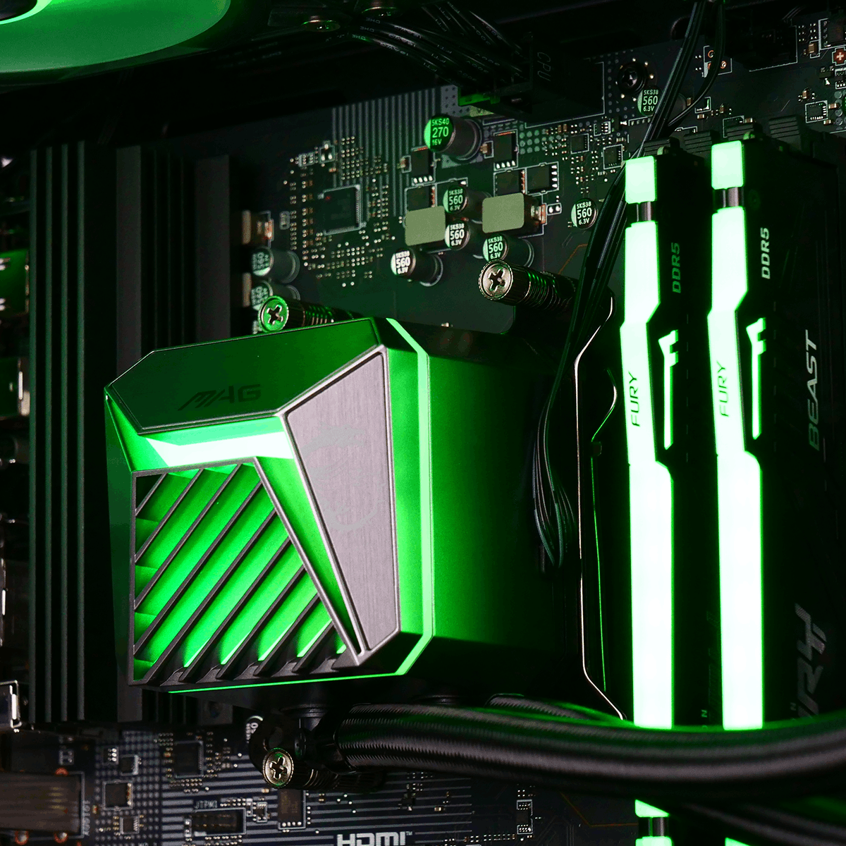 Grosbill VENOM - R7-7800X3D/9070XT/32Go/1To (PCG-10603071) - Achat / Vente PC Fixe sur grosbill.com - 2